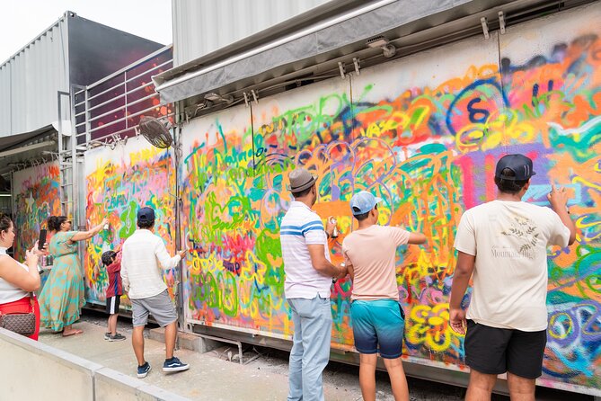 Wynwood Walls Admission and Official Spray Painting Experience - Stop Inside the Outdoor Museum After You Paint
