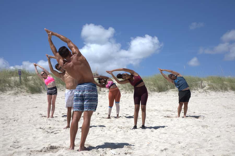 Yoga on the Beach in South Beach - A 1 Hour Yoga Session That Works After Travel