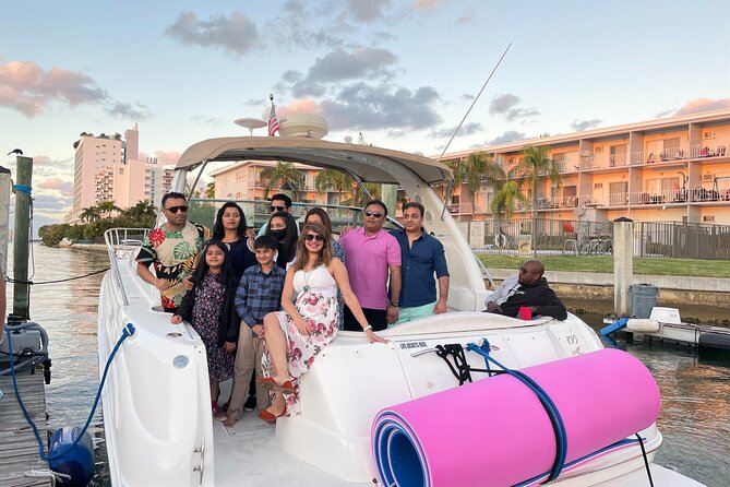 Your Private Miami Yacht Tour with Music and Fun - The 4-hour flow: cruise-by views, then swim and float time